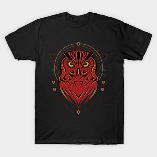 the owl illustration T-Shirt